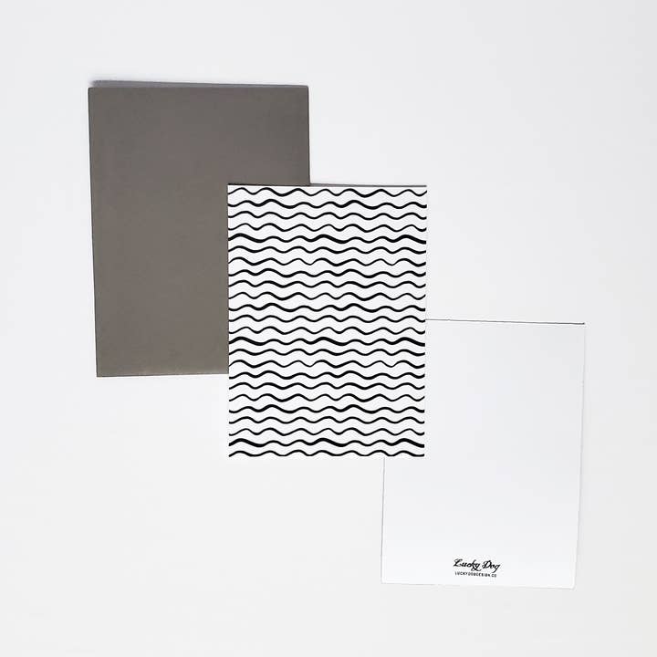 Lucky Dog Design Co. - Wholesale Stationery/Notecard Set - On Repeat Mini Card Set (Set of 10)6