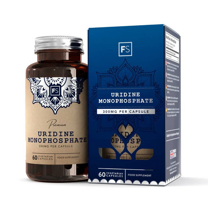 Focus Supplements - Vendita all'ingrosso Vitamine/integratori orali - Uridina monofosfato (300 mg) 60 capsule