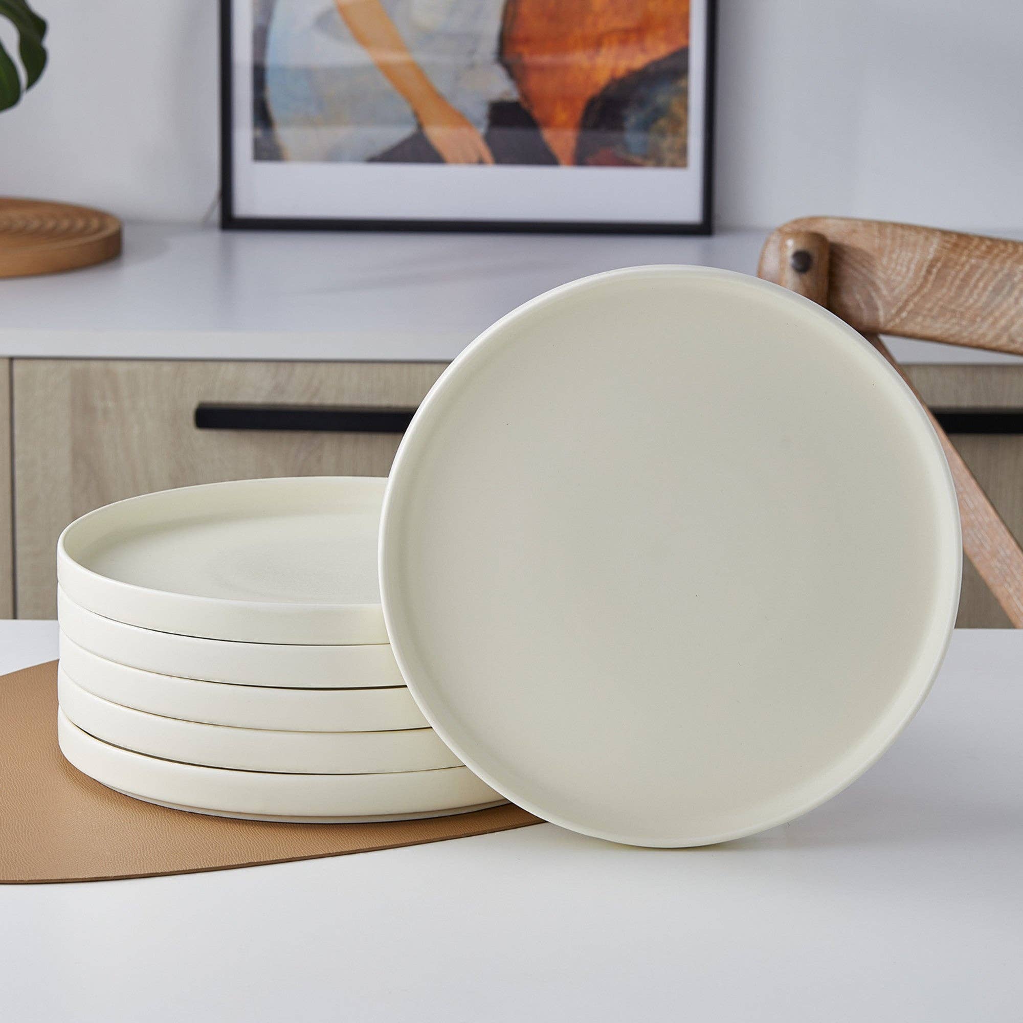 Stone  Lain - Wholesale Dinner Plate - Stella Porcelain Dinner Plate Set - Set of 66