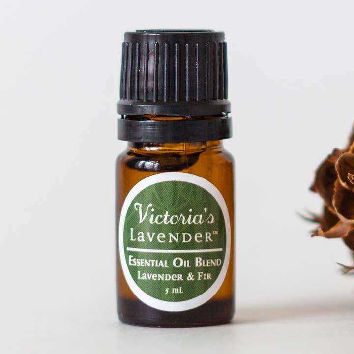 Essential Oils Holiday 2025 | Lavender Fir Blend 5ml for wholesale by Victoria's Lavender, LLC
