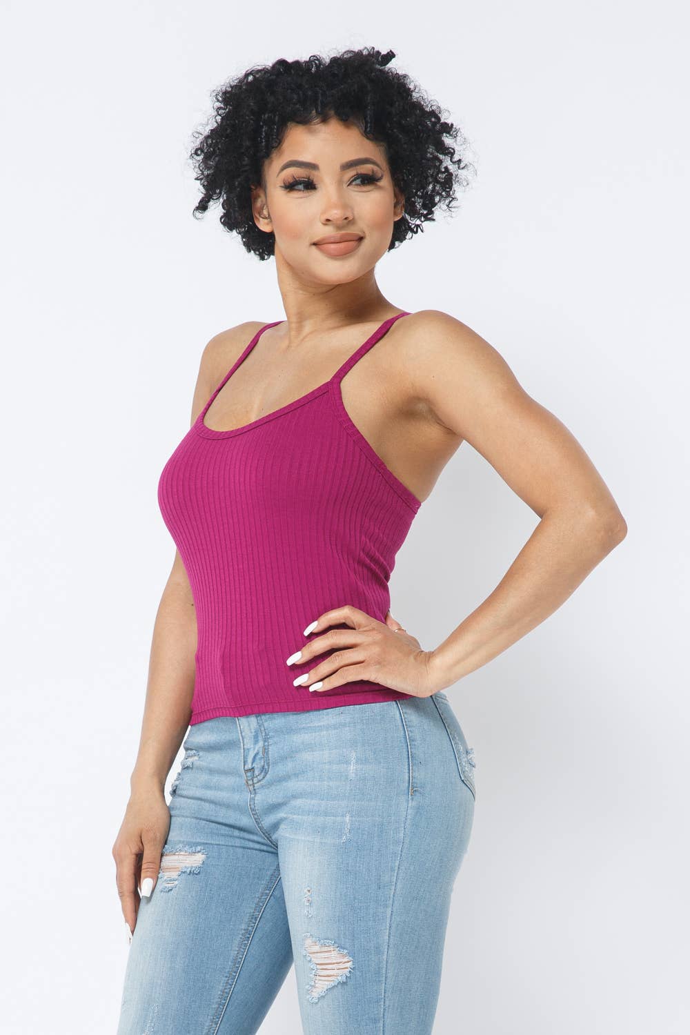 Julia by LoveJ - Wholesale Tank Top - Women's - Rib Racer Back Sleeveless Tank Top31