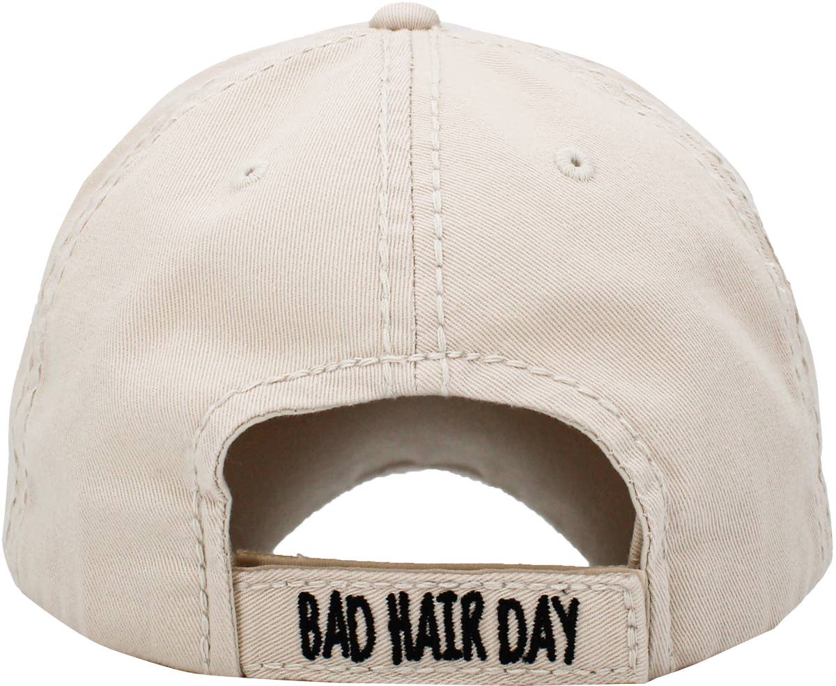 KBETHOS - Vendita all'ingrosso Cappellino da baseball - Donna - Berretto a sfera vintage lavato Bad Hair Day65