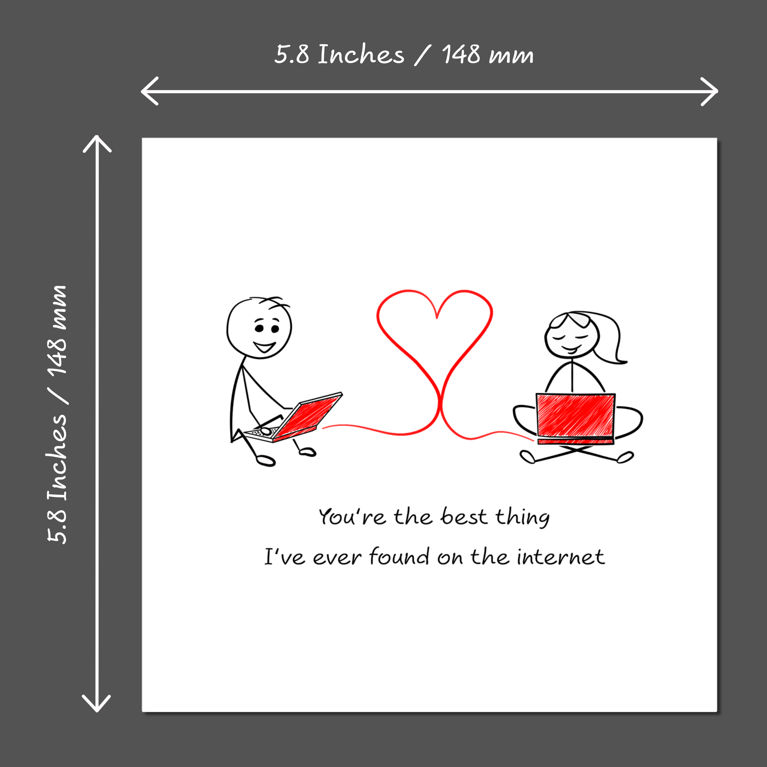 Swizzoo Cards - Vendita all'ingrosso Biglietti per San Valentino - Biglietto di appuntamenti online Met Internet Date, anniversario di San Valentino, compleanno, Tinder Bumble, eHarmony Love3