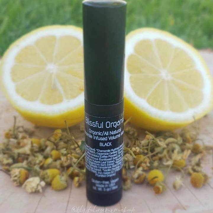 Rímel de volume com infusão de camomila por atacado de Blissful Organix