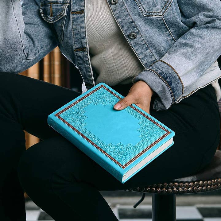 Victoria's Journals - Wholesale Journal/Diary - Victoria's Journals Antique Style Diary Vegan Leather (Teal)