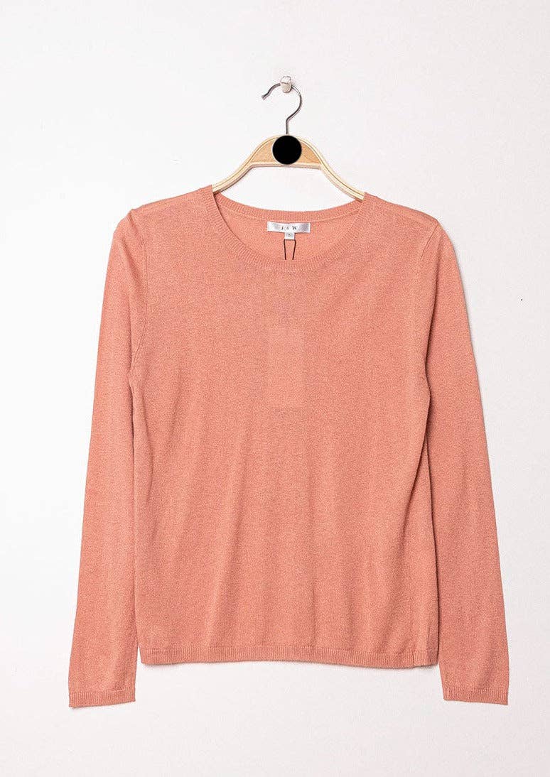 jw.atelier - Wholesale Knit Sweater - Women's - Round neck sweater in silk and cashmere26