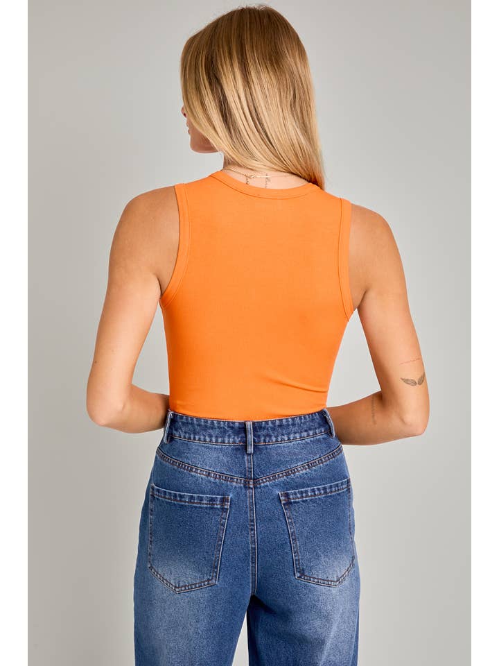 LE LIS - Wholesale Bodysuit - Women's - ROUND NECK SLEEVELESS BODYSUIT31