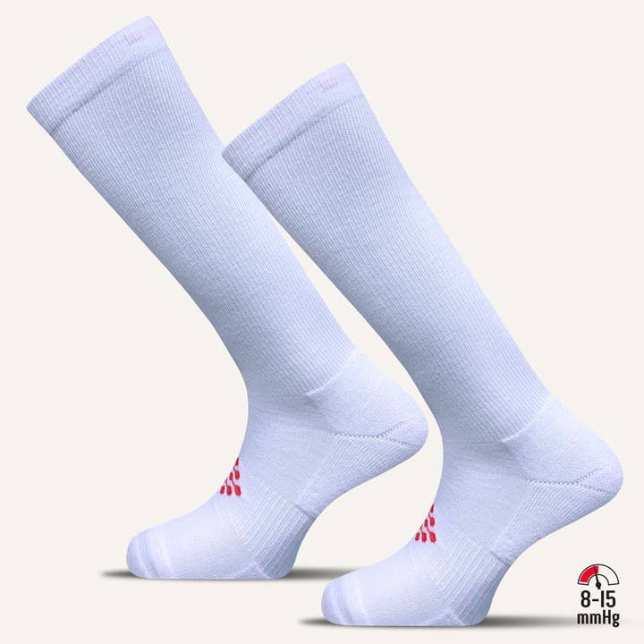 Chaussettes de compression hautes pour femmes, 2 paires pour la vente par TRUEENERGY®