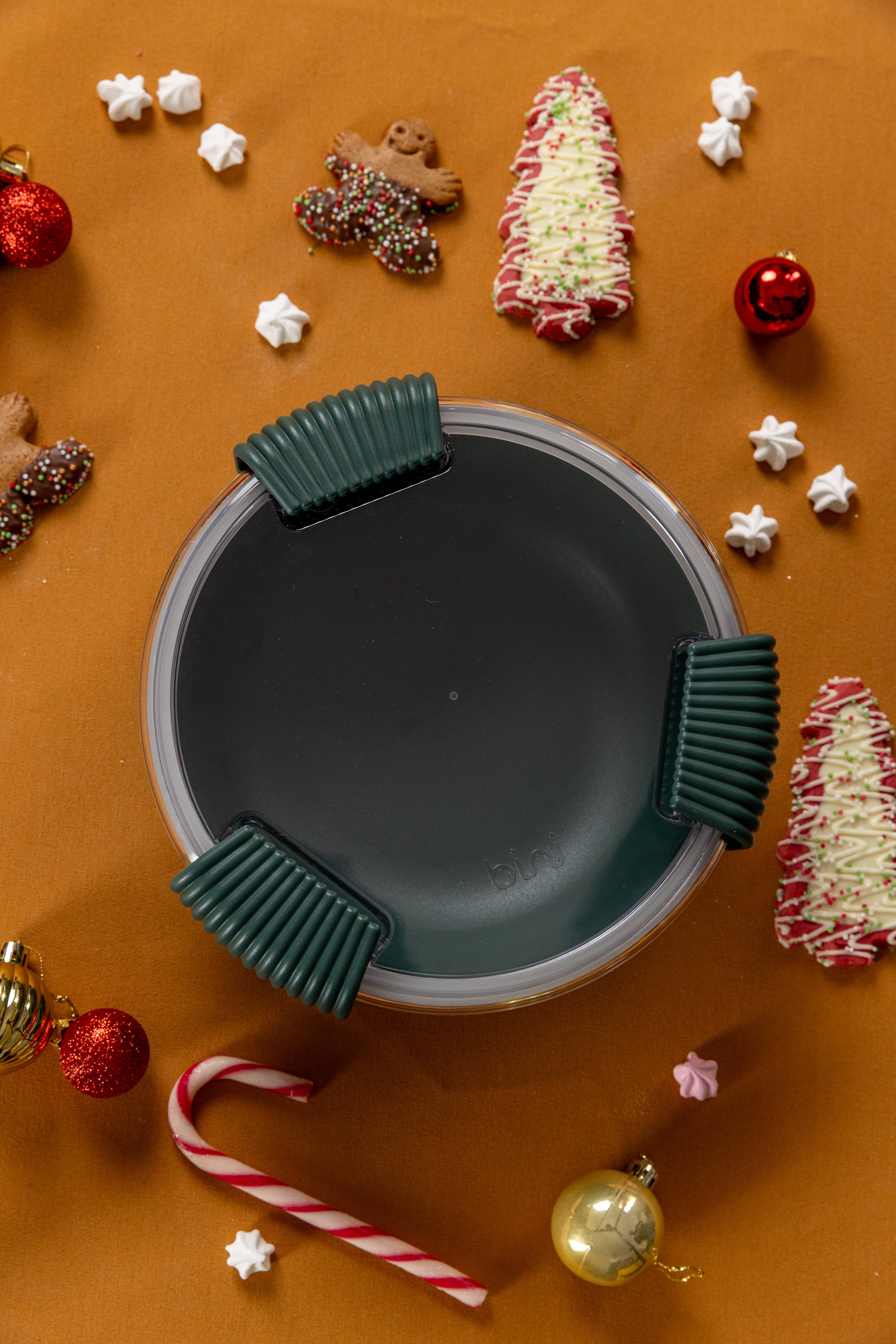 Bini - Wholesale Lunch Bag/Box - Binibox Dark Green - Lunchbox made from biobased material