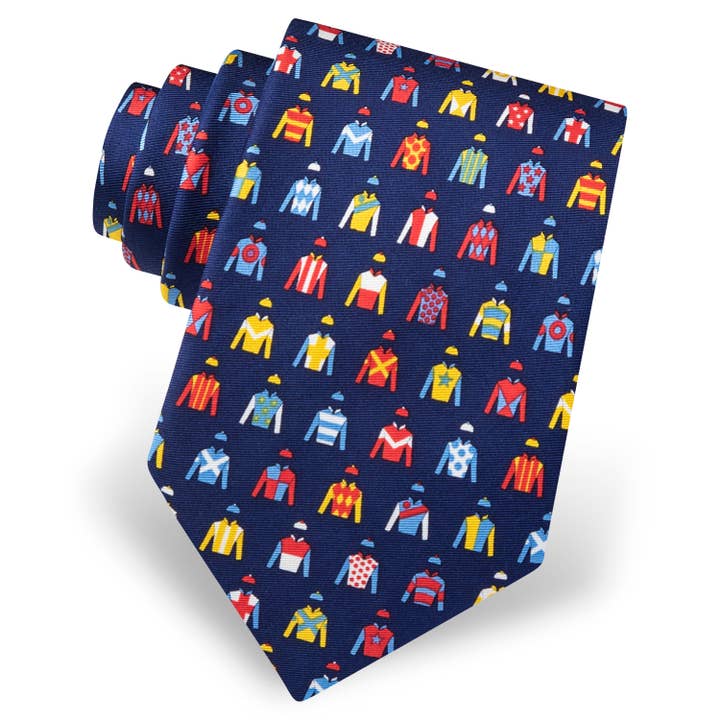 Alynn - Wholesale Necktie - Men's - Jockey Chic - Horse Race Jockey necktie by Alynn