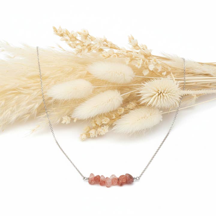 Collier Pierre Cornaline pour la vente par Produtos Namasté