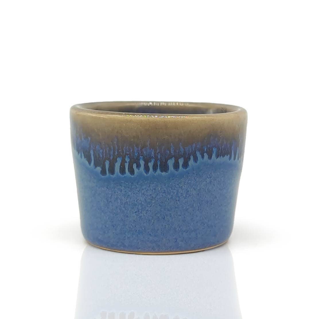 Mea-Living - Wholesale Coffee Mug - Stoneware egg cup "Anchor" blue3