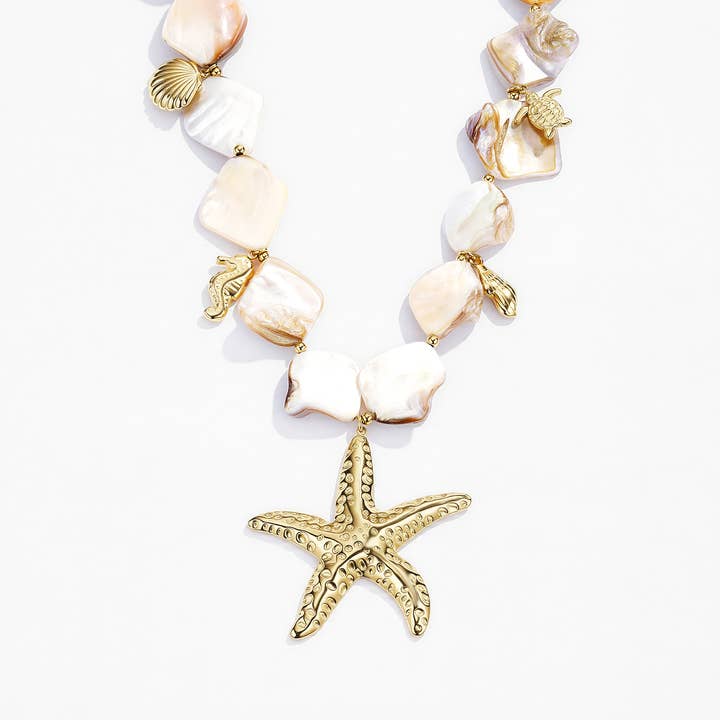 BYREN | ÉLINE L'ATELIER - Wholesale Pendant/Charm Necklace - Stainless steel necklaces 224CA277