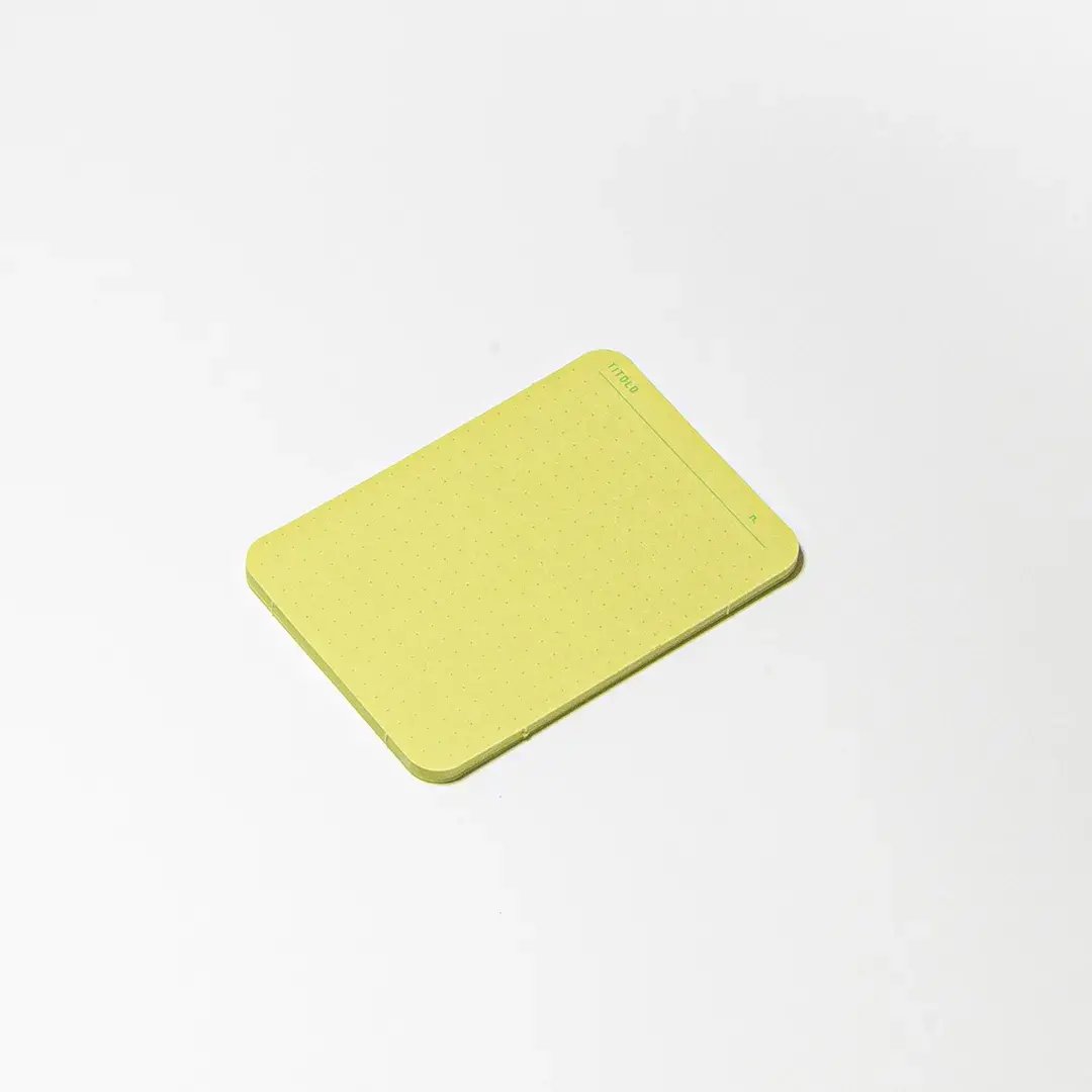 Foglietto - Wholesale Stationery/Notecard Set - Deck of A7 single-colored memo cards52