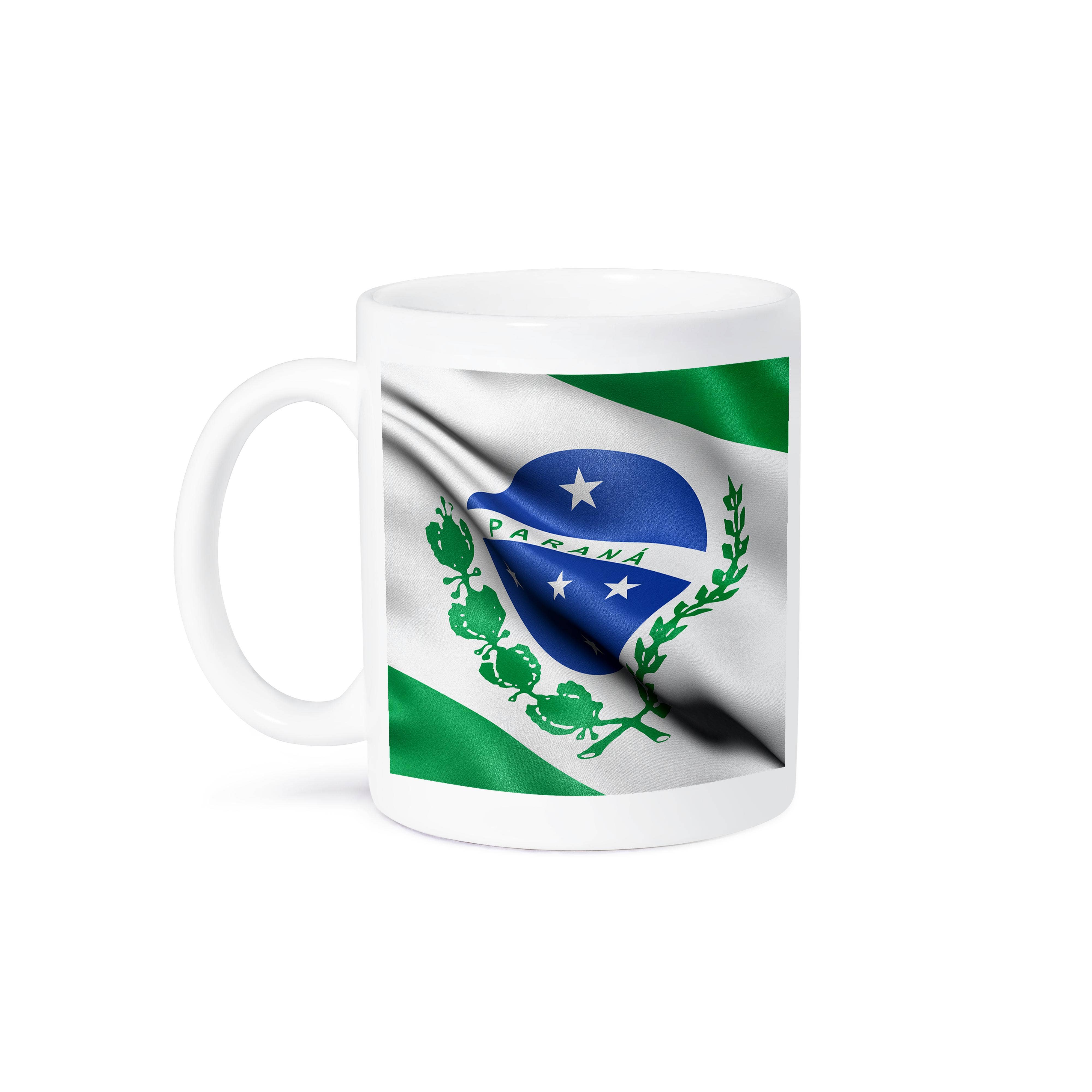 3dRose - Wholesale Coffee Mug - 3dRose, Flag of Parana waving in the wind, Mug8