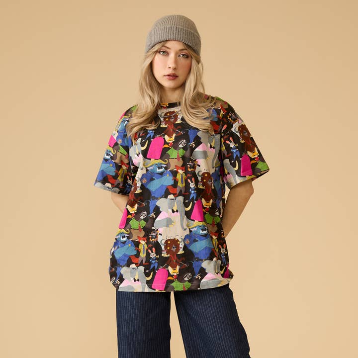 Zootopia AOP T-Shirt for wholesale by Cakeworthy