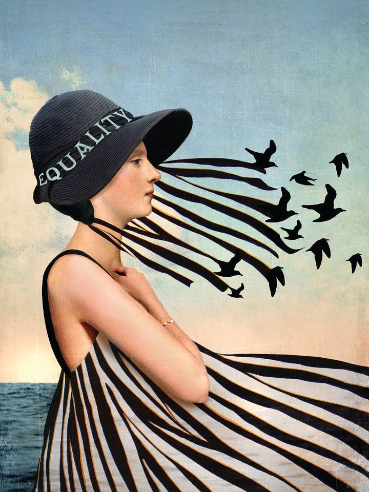 Equality | CD 86 | Artist: Catrin Welz-Stein for wholesale by Masala Cards