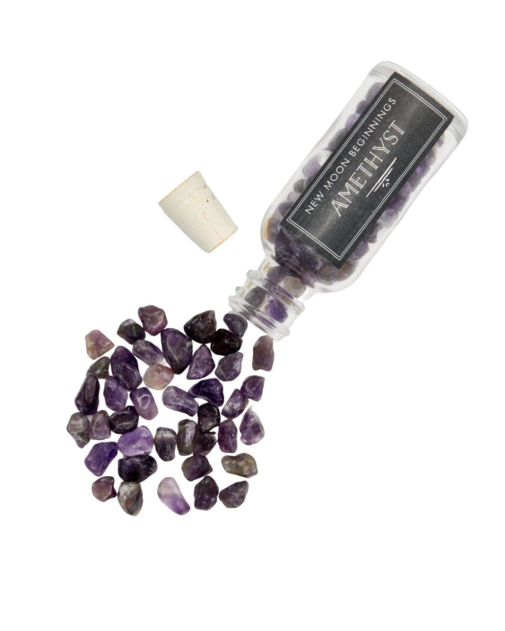 New Moon Beginnings - Wholesale Spiritual Stone/Crystal - Natural Gemstone Chips in a Bottle -70 stone types available38