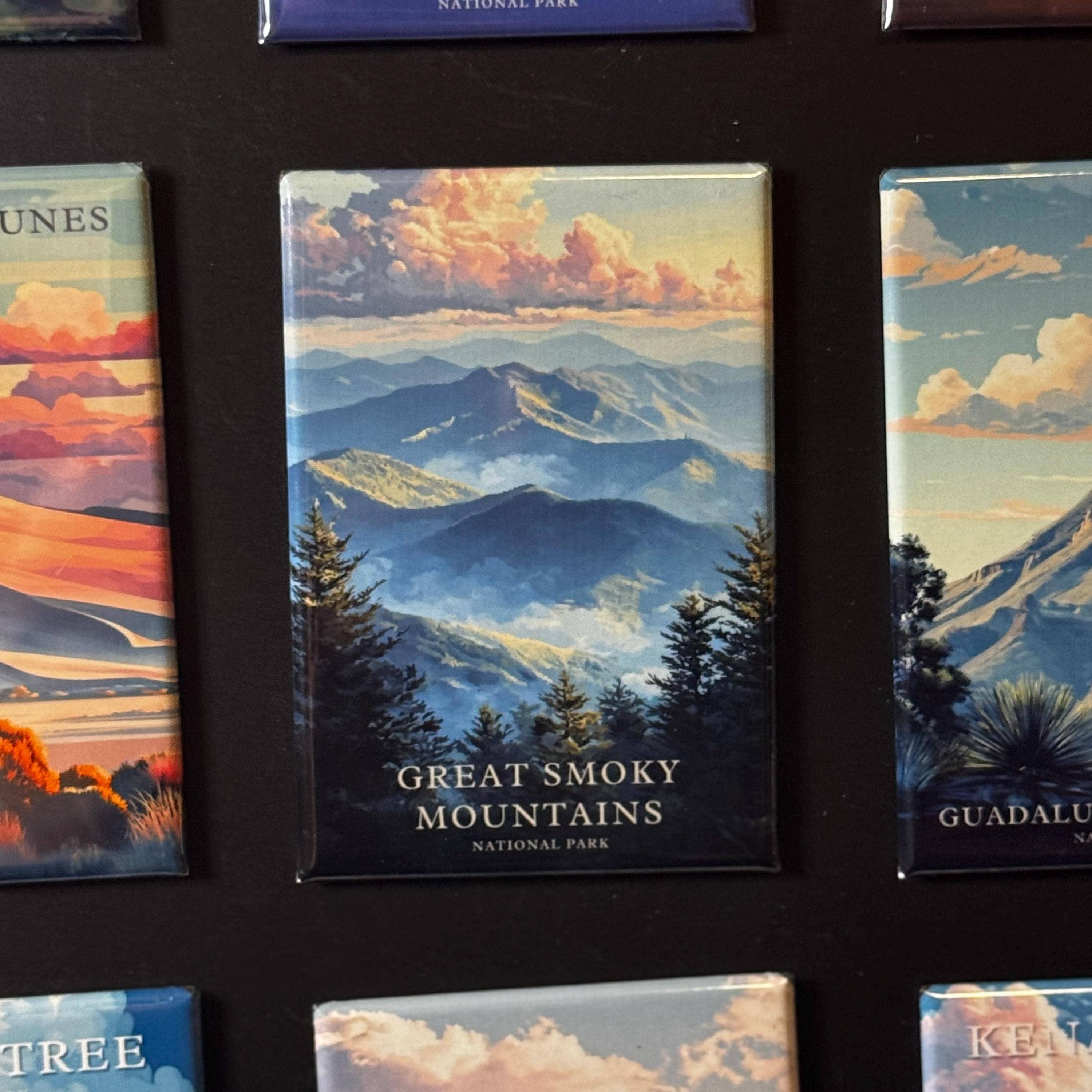 Tieu Magnetic - Wholesale Magnet - Great Smoky Mountains Magnet | National Park Inspired 1