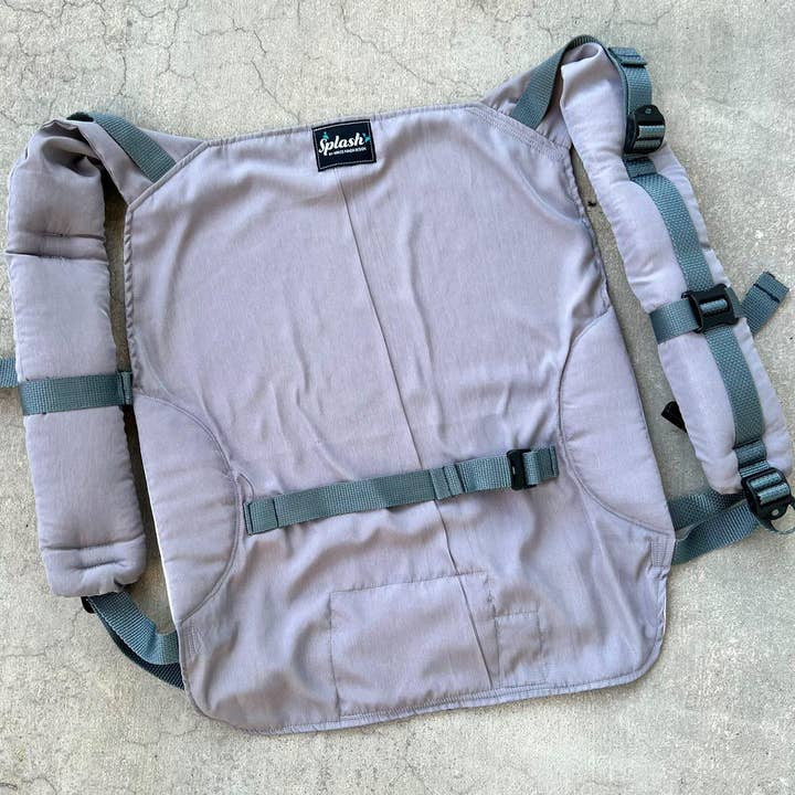 Splash 2.0 Onbuhimo in Narwhal for wholesale by Naked Panda Designs