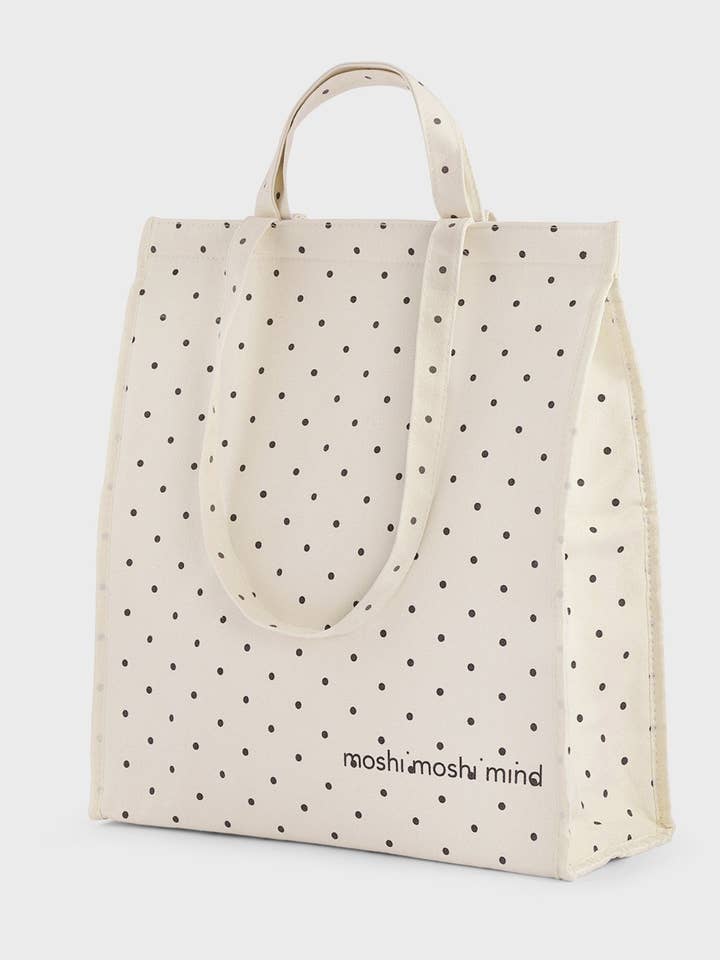 dotted cooler bag for wholesale by moshi moshi mind