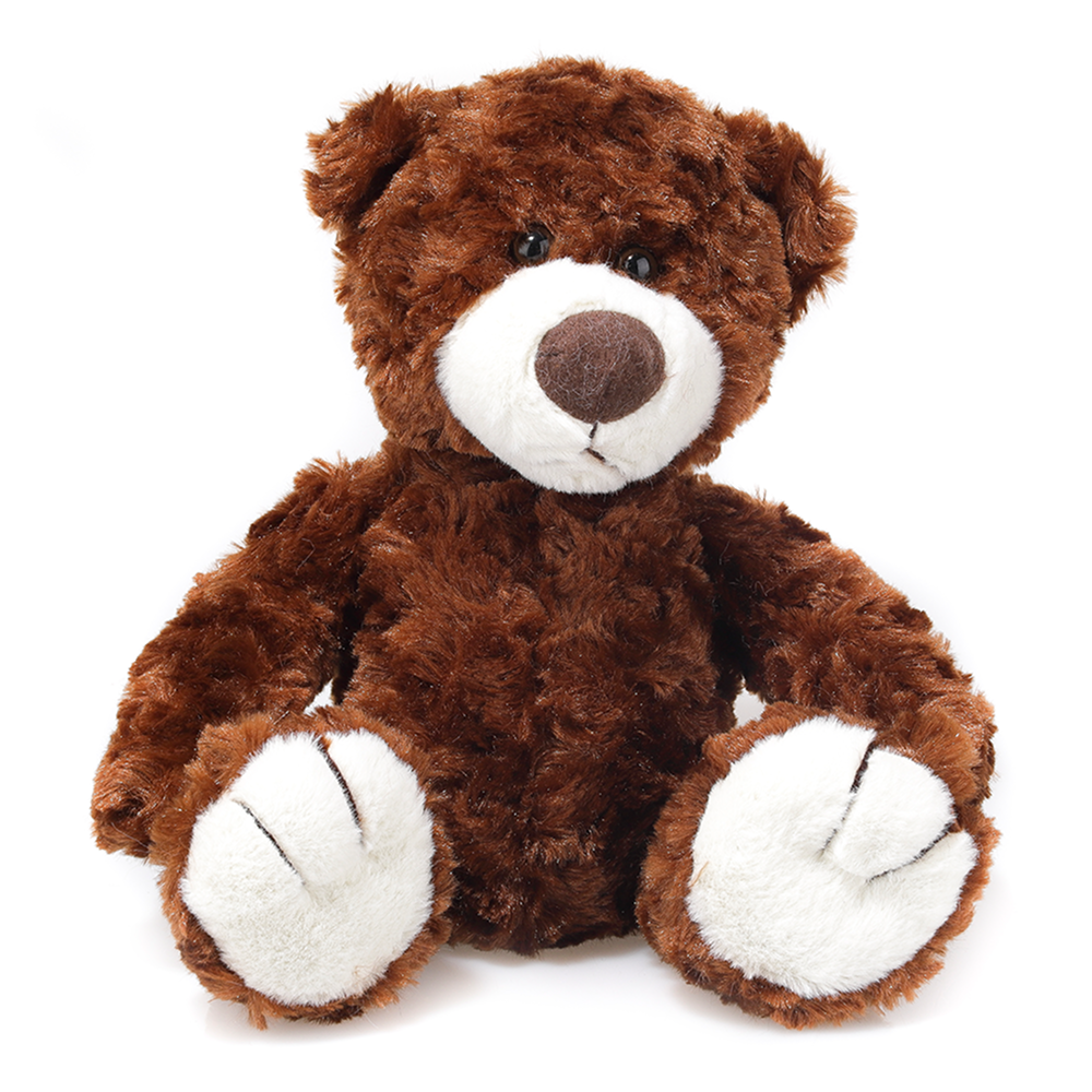 Plushland – wholesale Stuffed/plush toy – Kids & baby – 12″ Logan Bear Plush | Beige & Chocolate Bear Stuffed Animal2