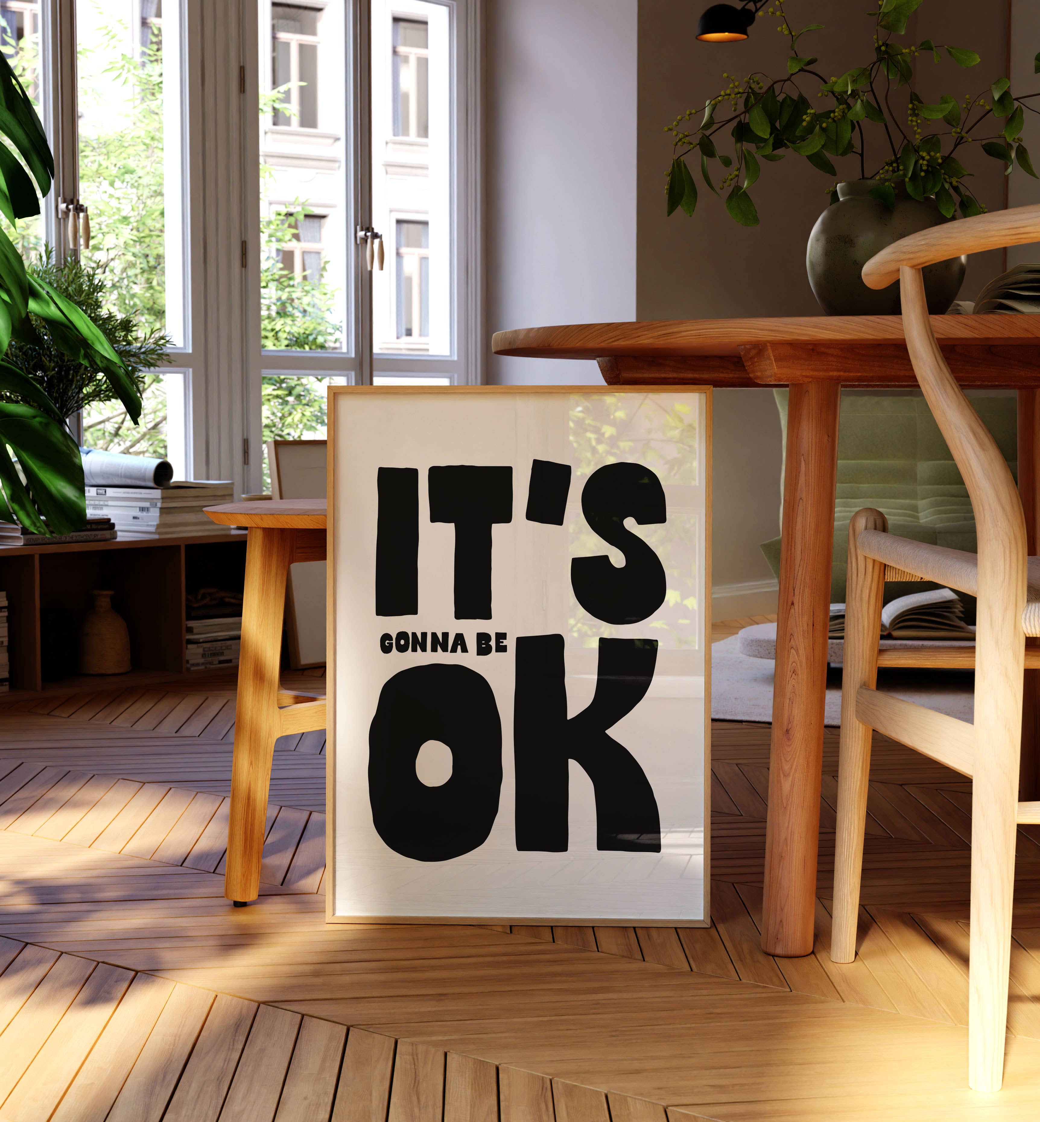 Kuku Studio - Wholesale Art Print - It's All Gonnna Be OK Print 2