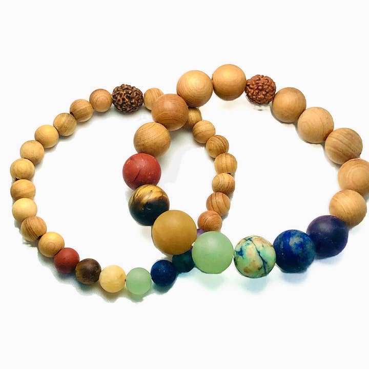 7 CHAKRA & RUDRAKSHA - CALMING for wholesale by Scencio Co.