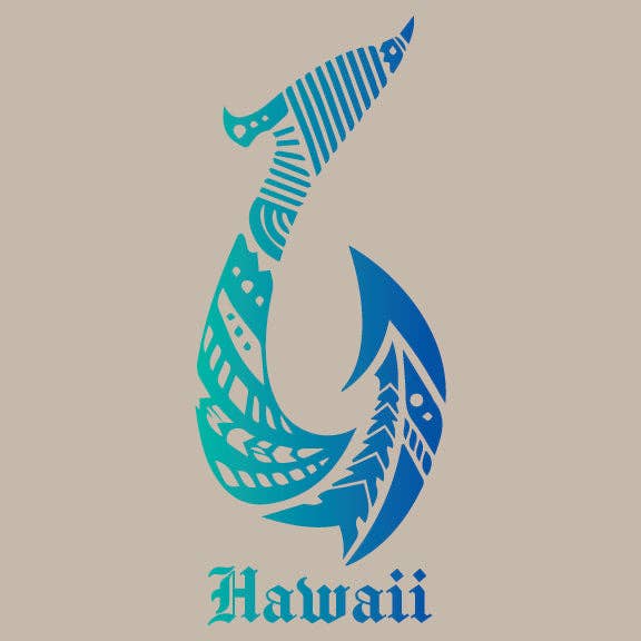 Tribal Hook | 24 oz Vacuum Insulated Flask for wholesale by Adventure Hawaii