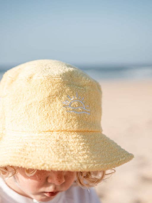 chapéu de balde terrigal - chapéu de balde de toalheiro felpudo por atacado de Coast Kids