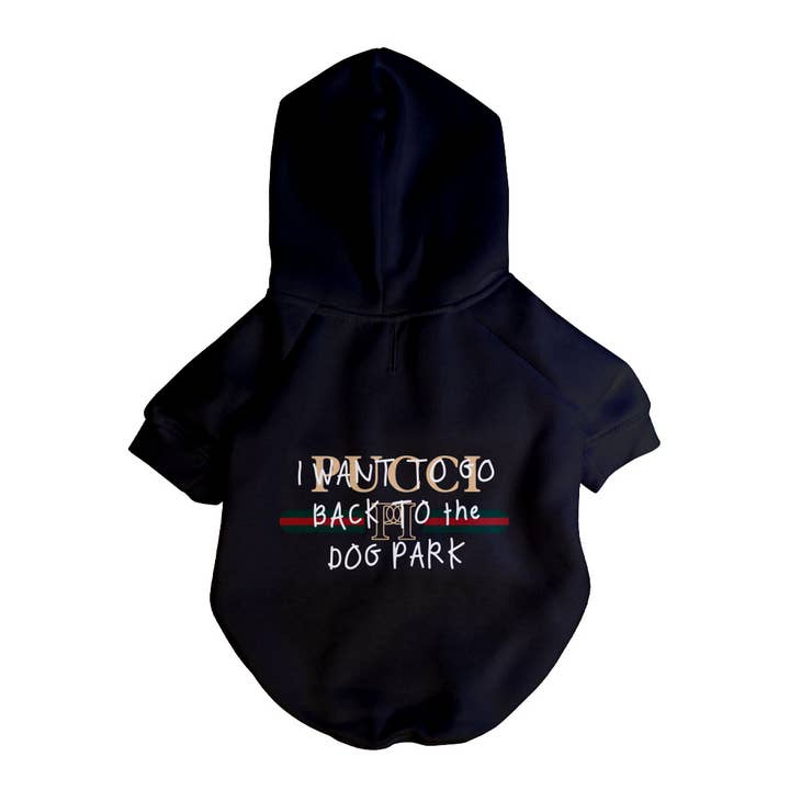 Sudadera Pucci Dog Park | Ropa de perro para venta al por mayor de Fresh Pawz