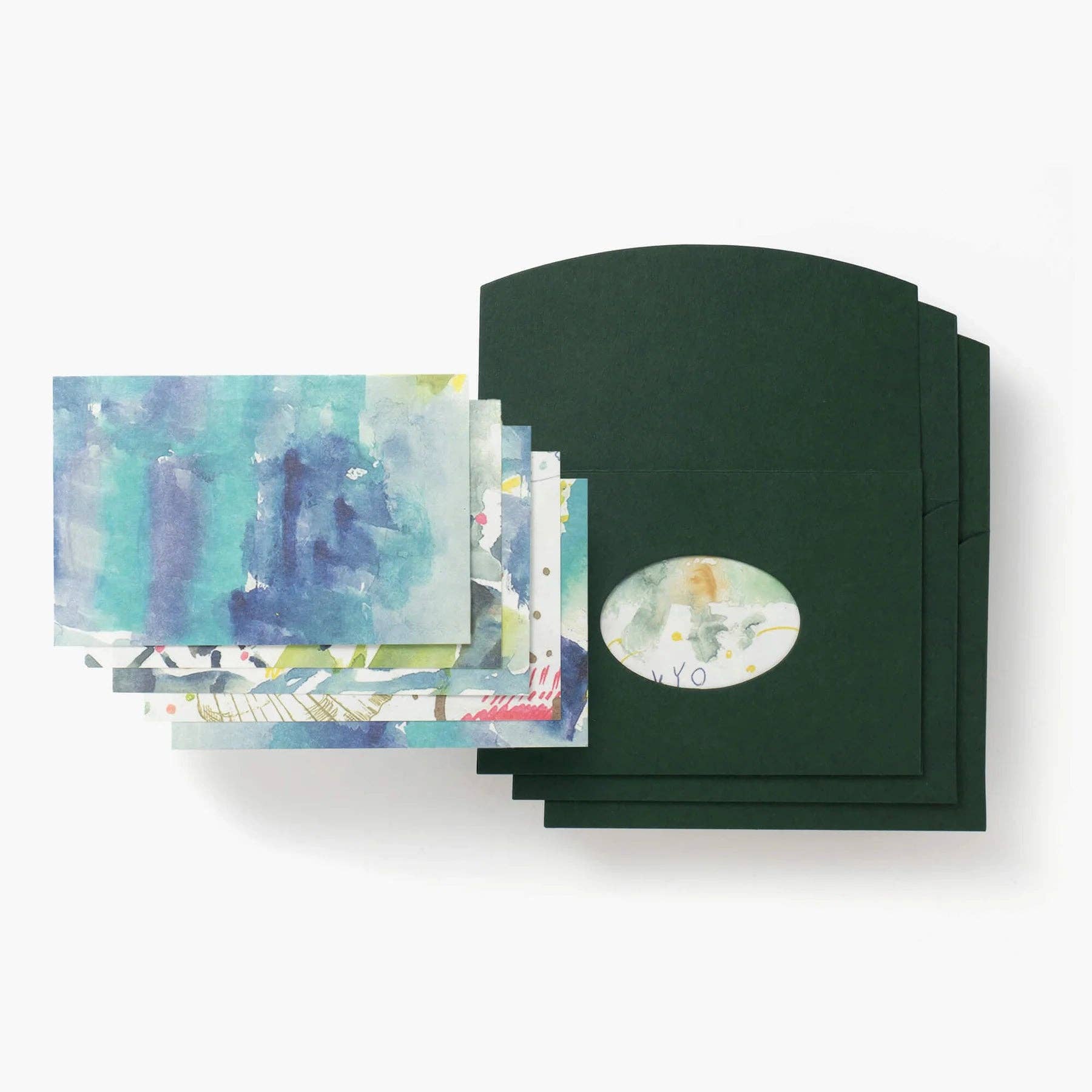 Notable Designs (UK) – wholesale Stationery/notecard set – Kakimori Mini Message Set - Chika Higashi / Rin I0