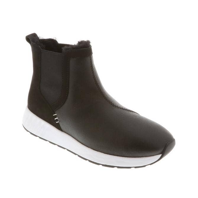 Frau SNUG Chelsea - Leder Schwarz für den Großhandel von BNSM (Basics Natural Spirit in Merino)