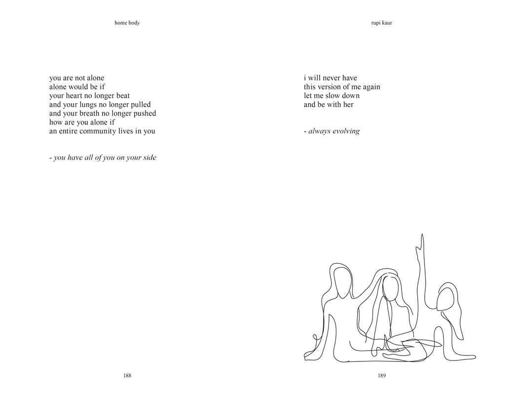 Simon & Schuster - Wholesale Poetry & Drama - Home Body by Rupi  Kaur4