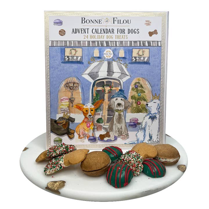 Bonne et Filou - Wholesale Pet Treats - Dog - Dog Treats Advent Calendar | Unique Holiday Gifts0