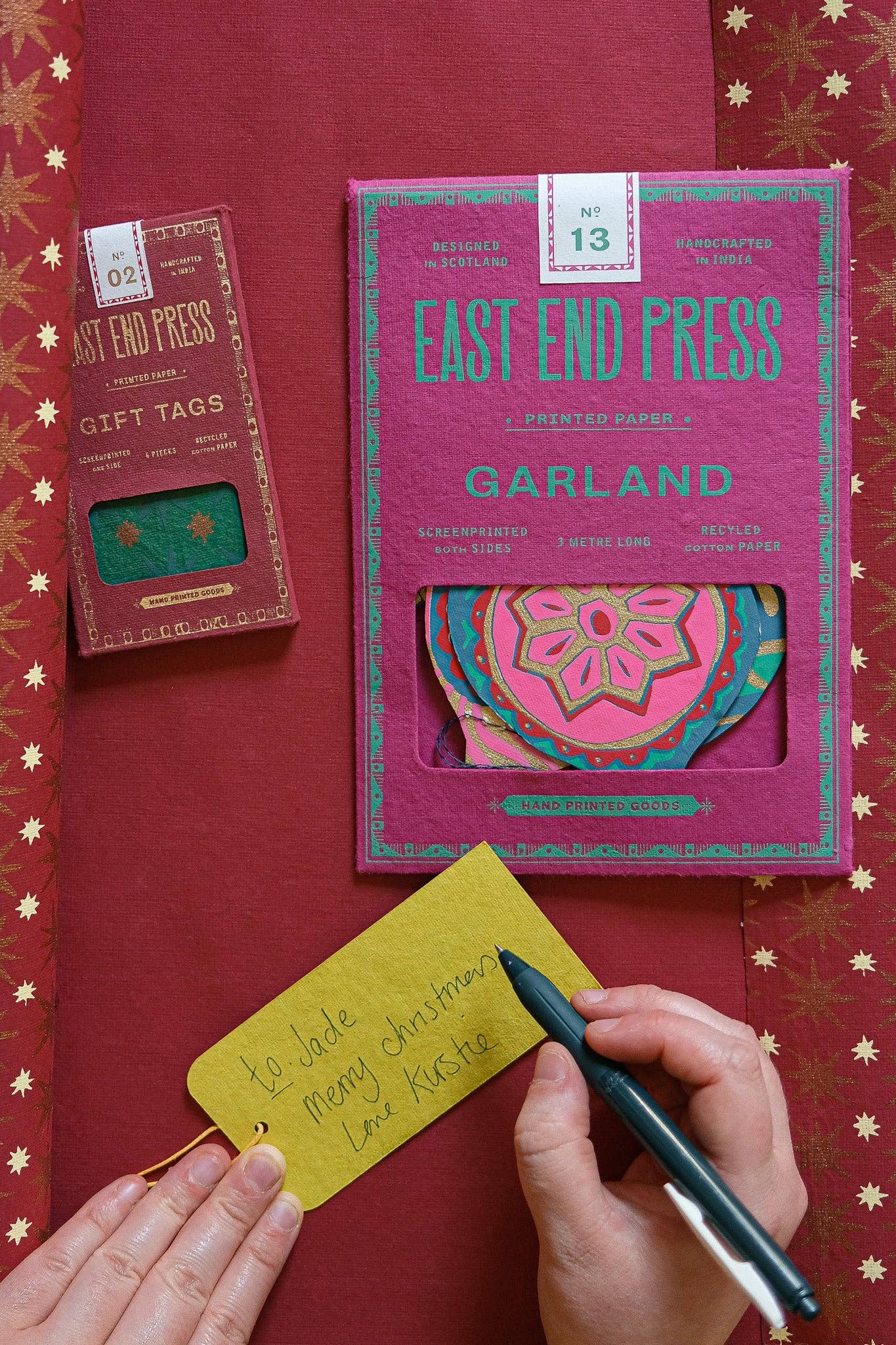 East End Press - Wholesale Bunting/Garland - UK/EU: Baubles Sewn Garland3