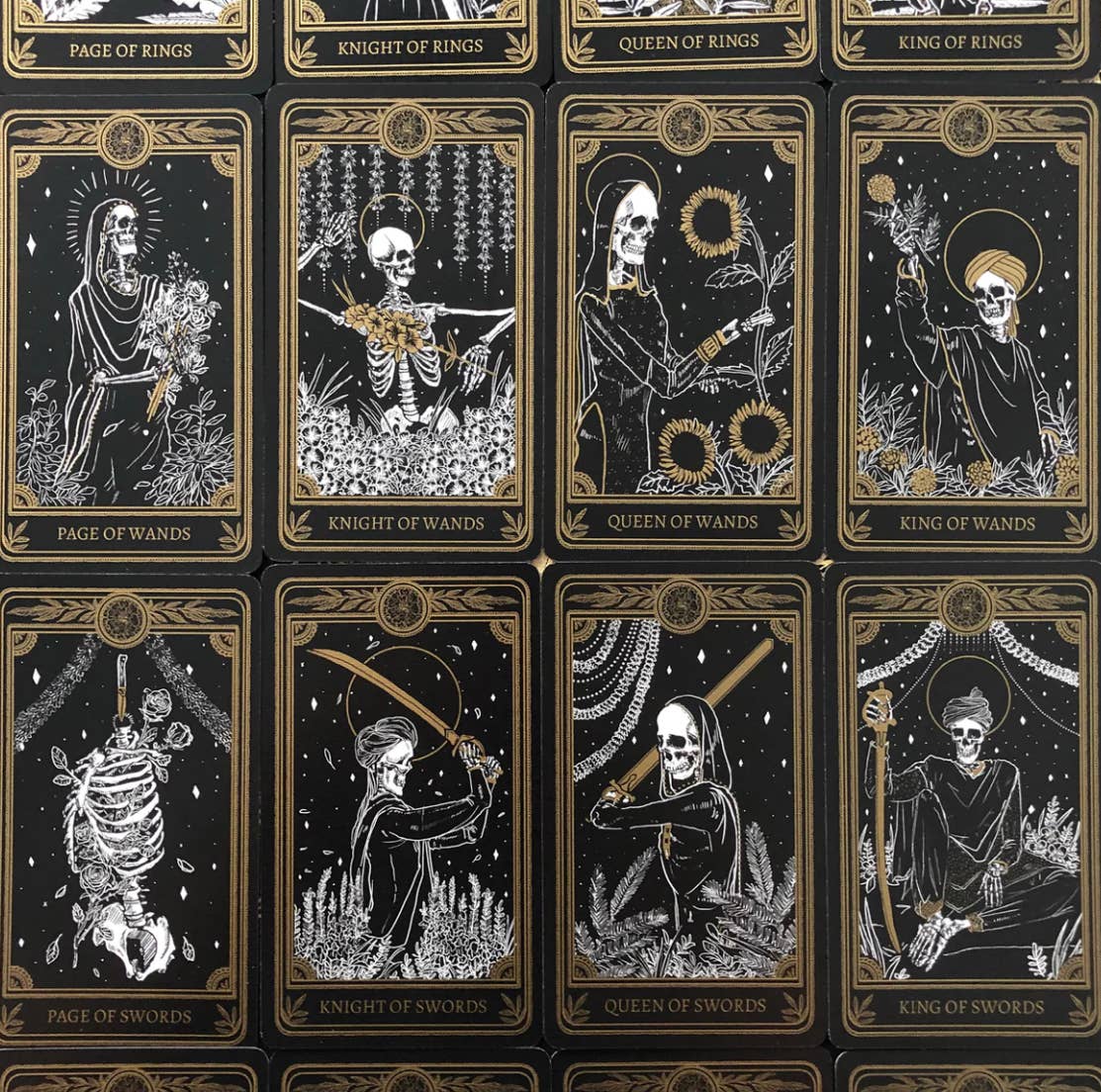 13th Press - Wholesale Tarot Cards - The Marigold Tarot - Gold Gilded Edition6