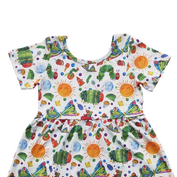 Aier Wholesale - Wholesale Dress - Kids - Baby Girls Worm Knee Length Dresses3