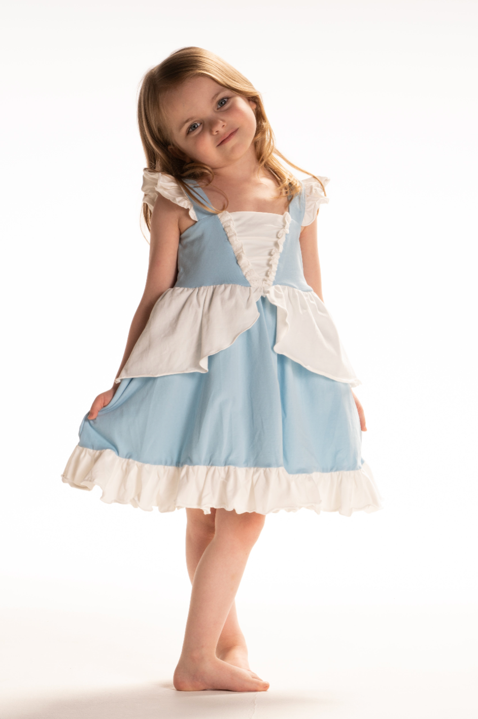 Only Little Once - Wholesale Dress - Kids - Girls Cinderella cotton twirl princess dress pretend play2