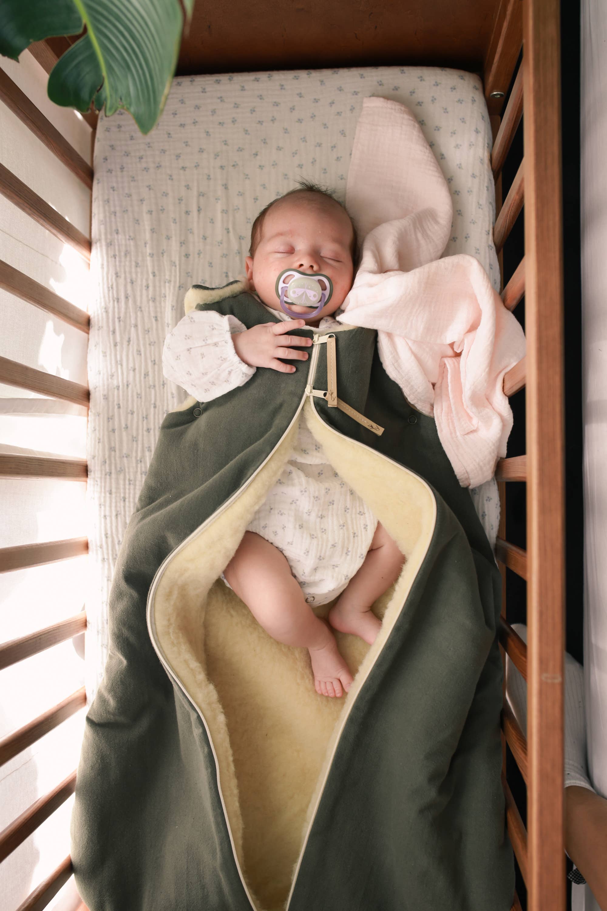 Babyly - Wholesale Sleepsack - Baby - Natural baby sleeping bag – Wool - S/M Sheep wool10