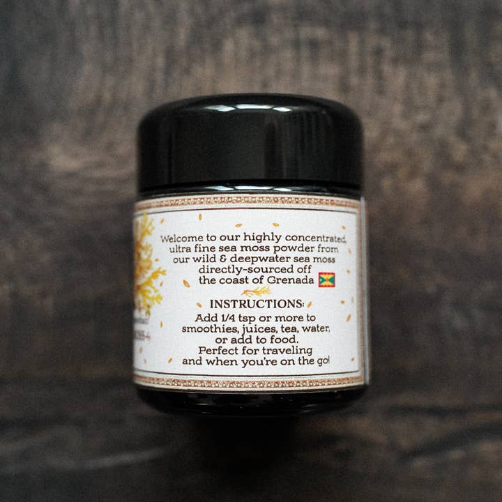 Samadhi Moss - Venta al por mayor Proteínas y superalimentos en polvo - Polvo de musgo marino