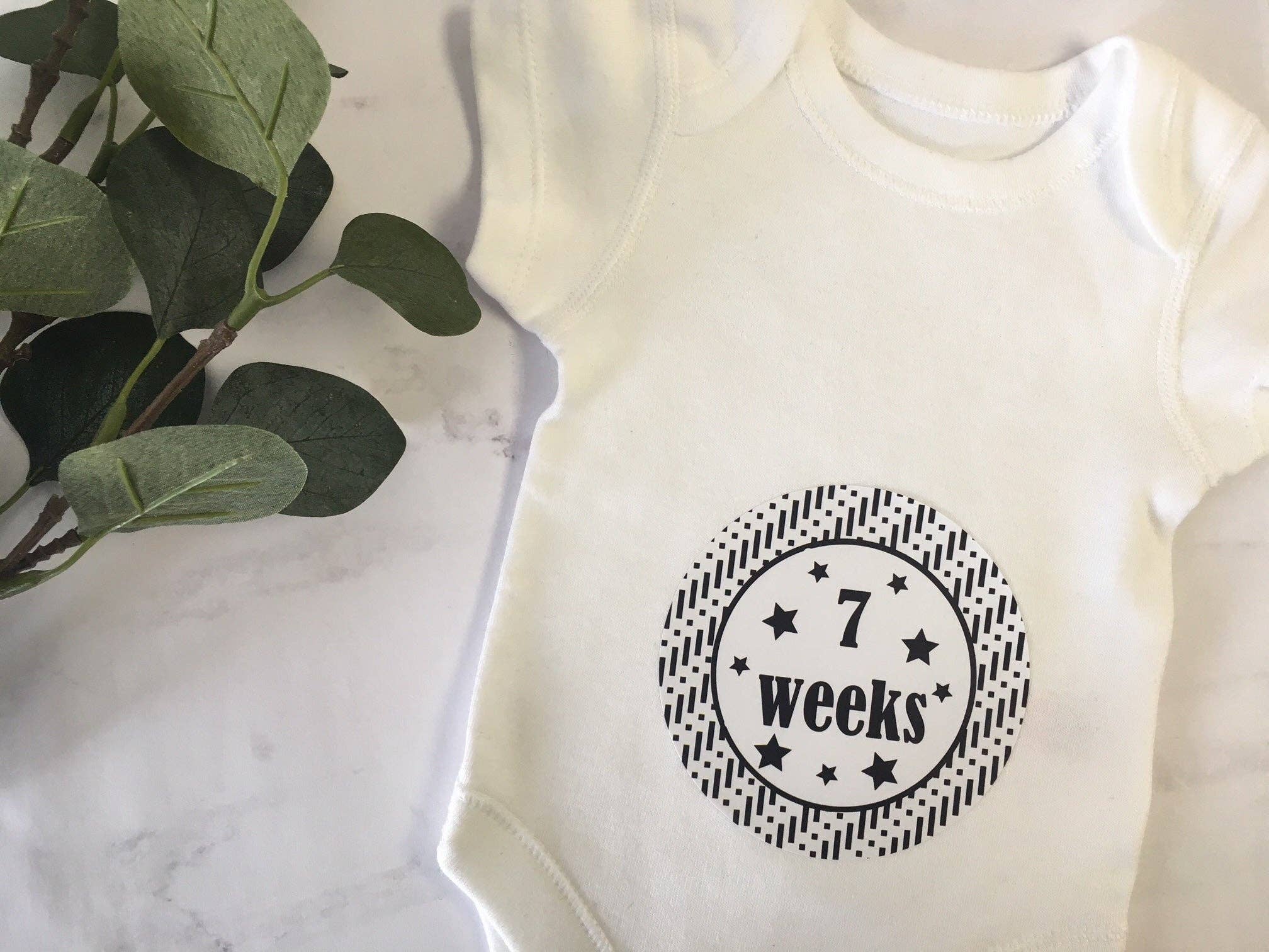 Dios Designs - Venta al por mayor Pegatinas - Niños y bebés - Pegatinas Weekly Journey, monocromáticas3