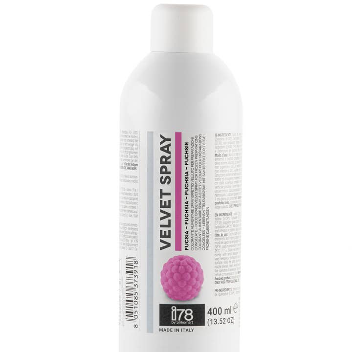 Velvet Spray, efecto terciopelo fucsia, 400 ml para venta al por mayor de Silikomart
