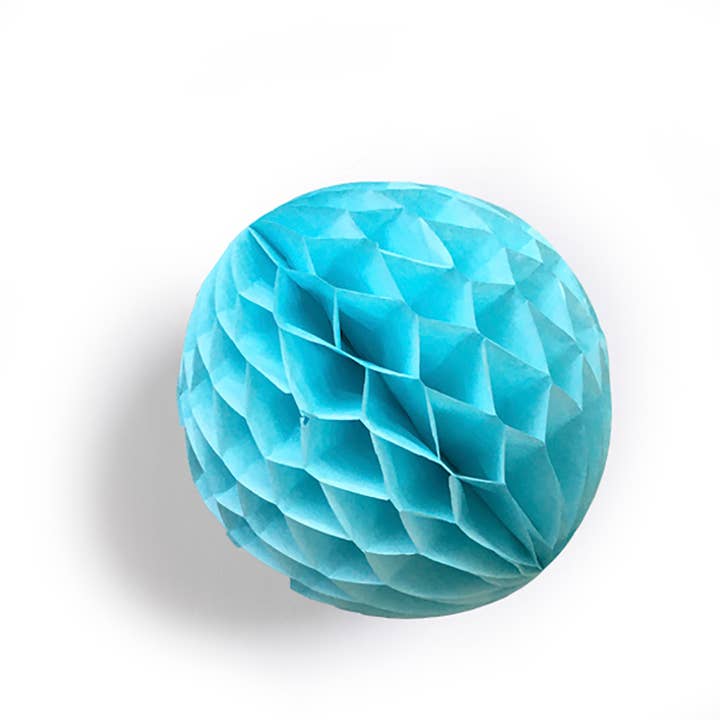 Petra Boase Ltd – Großhandel Verzierung – Papierball Dekoration — 6 Stück — Hellblau