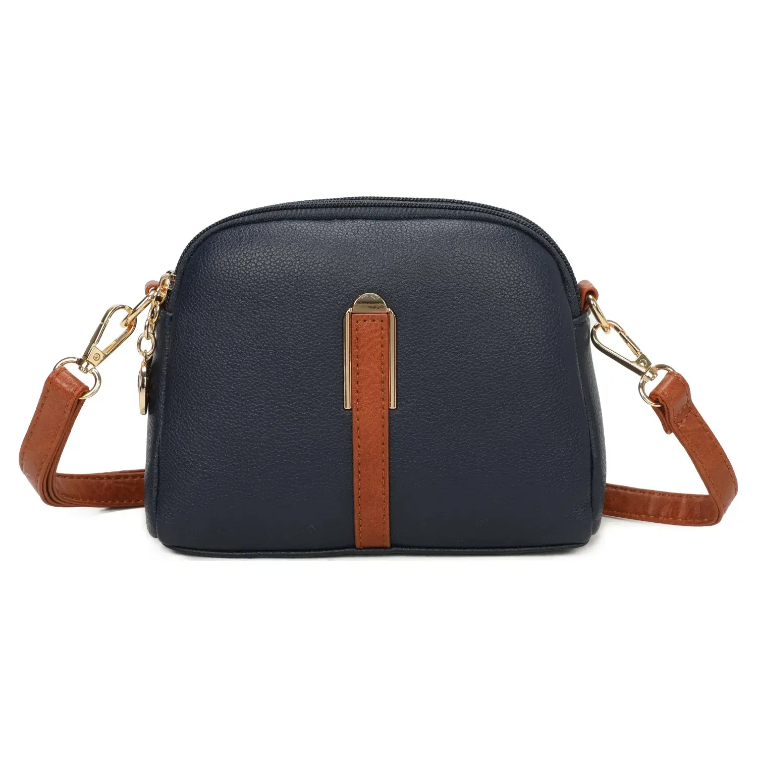 Superbia – wholesale Crossbody bag – Women's – Superbia Small Two-Zippers Shoulder Bag Cross Body Bag-93230