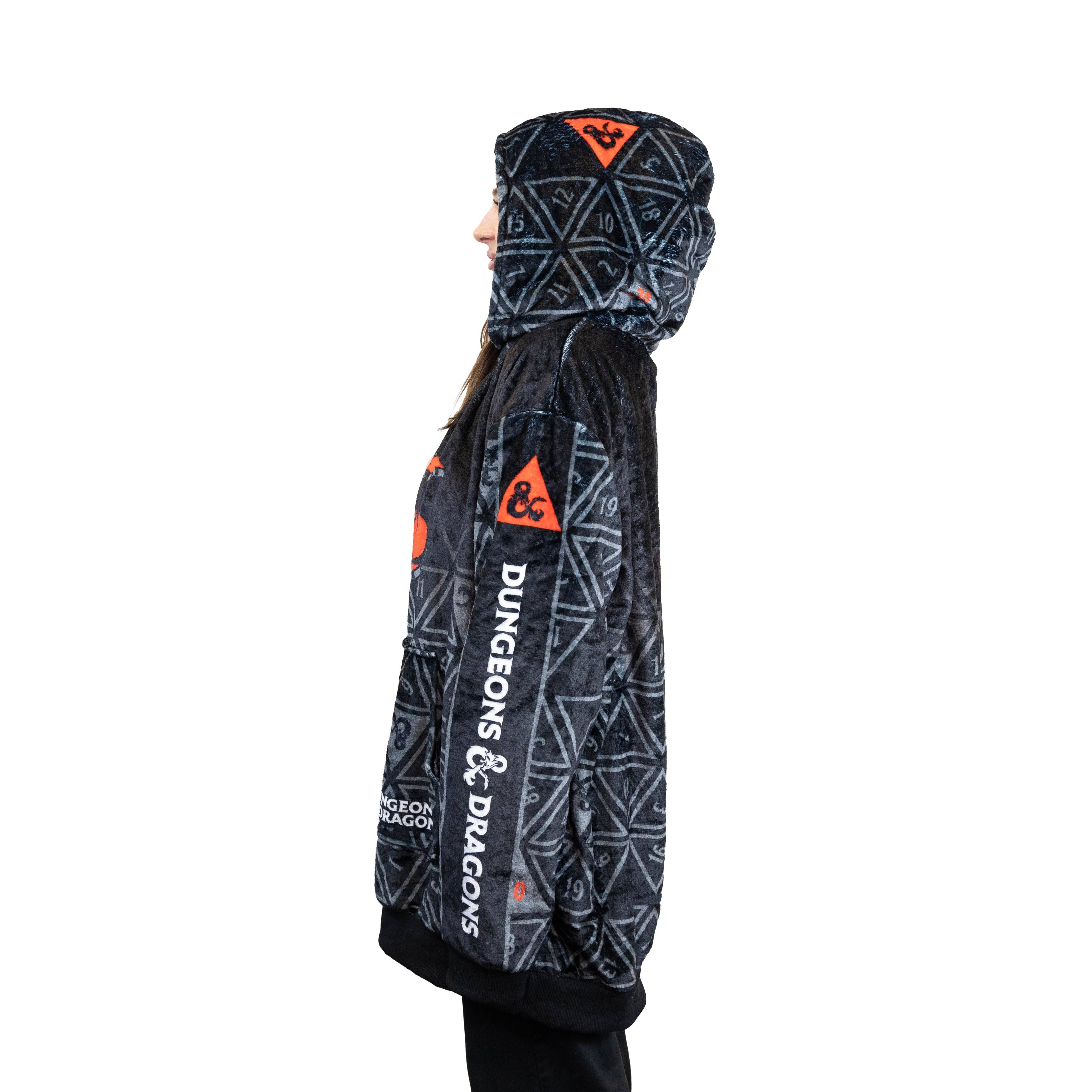 OrangeOnions - Wholesale Hoodie - Unisex - HASBRO Dungeons and Dragons Easter Blanket Hoodie & Pillow 4