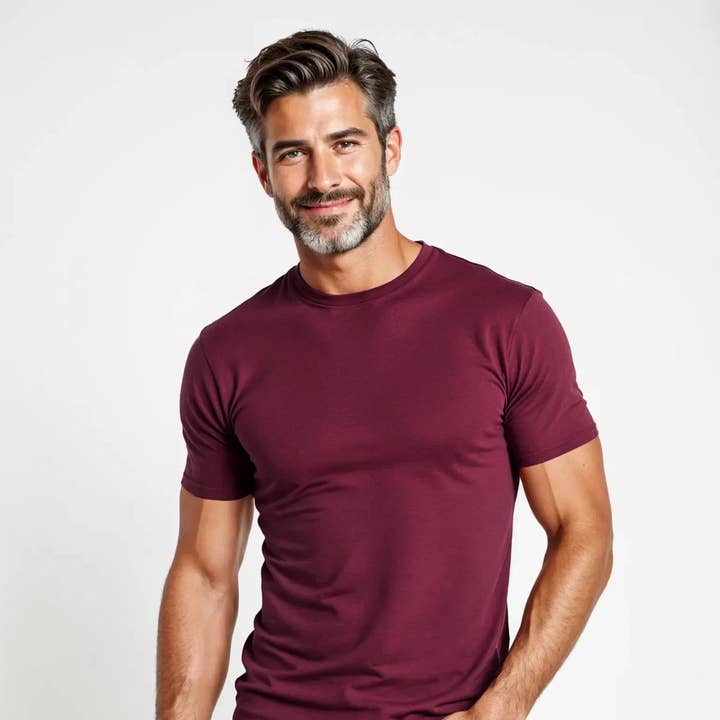 T-shirt Monterosso coupe Muscle Fit en coton 100 % pour la vente par Altaforma Milano