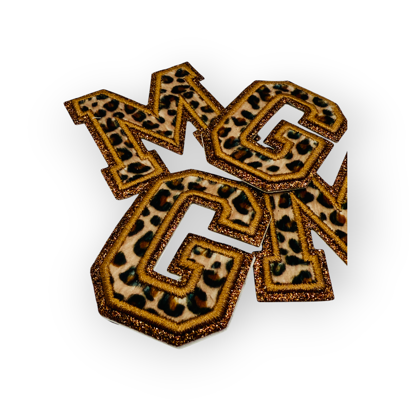 Mimi's Glow Accessories - Venta al por mayor Pegatina - Parche de letras minúsculas con brillo (3 piezas por letra)18