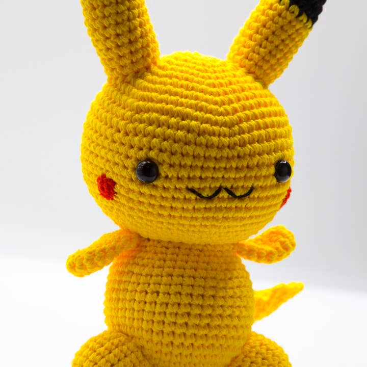 The Crochet Toy Store - Wholesale Stuffed/Plush Toy - Kids & Baby - Cute Handmade Pikachu Pokemon Amigurumi Crochet Plush3