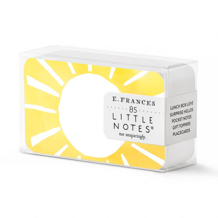 Sunny Day Little Notes® for wholesale by E. Frances Paper